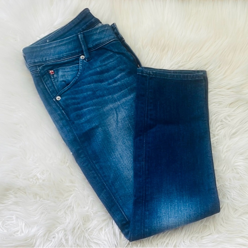 Hudson Jeans Blue Straight Leg Denim
